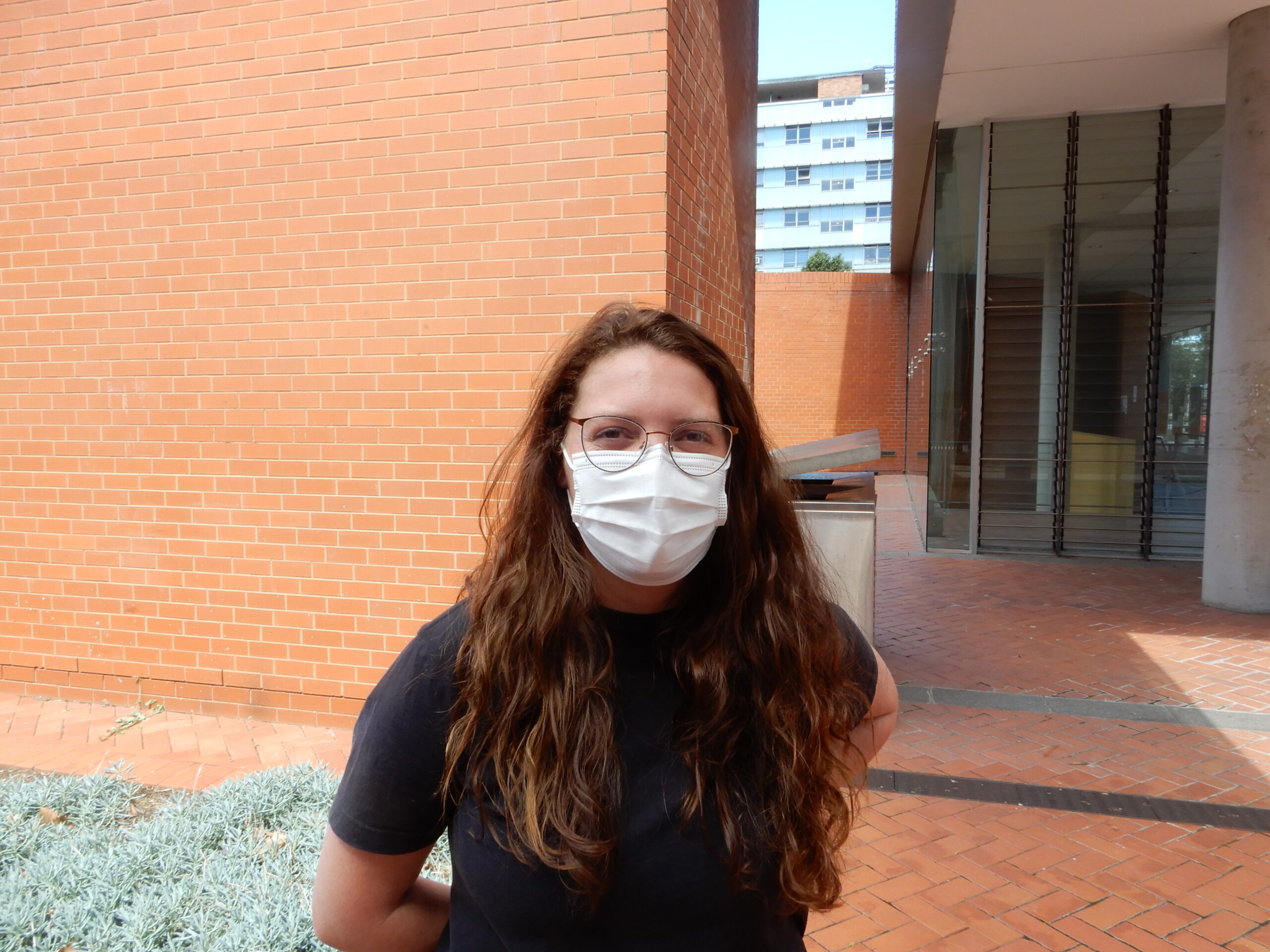 Sydney University student Chloe Rafferty upholds the right to protest