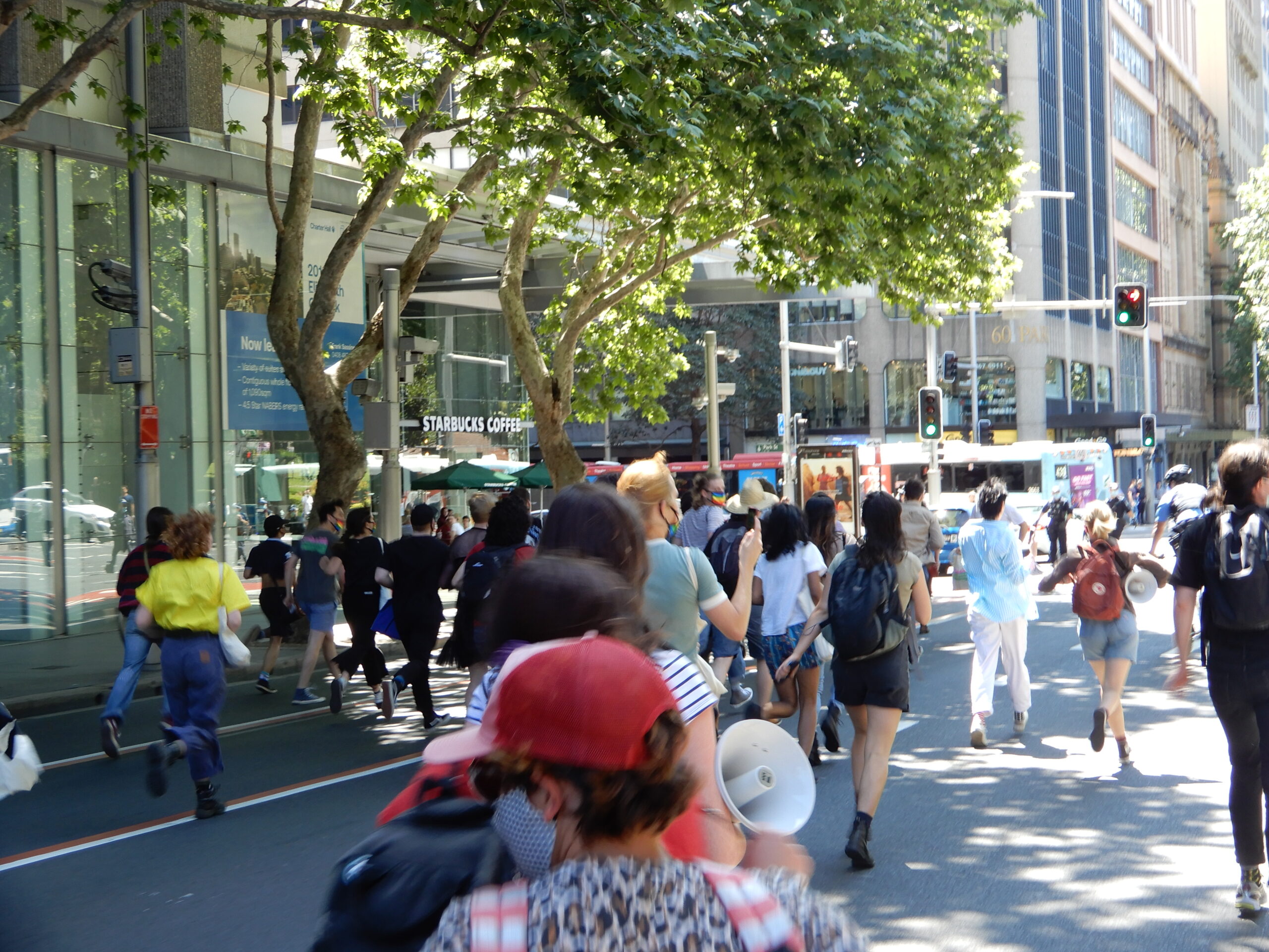 Occupying Elizabeth Street