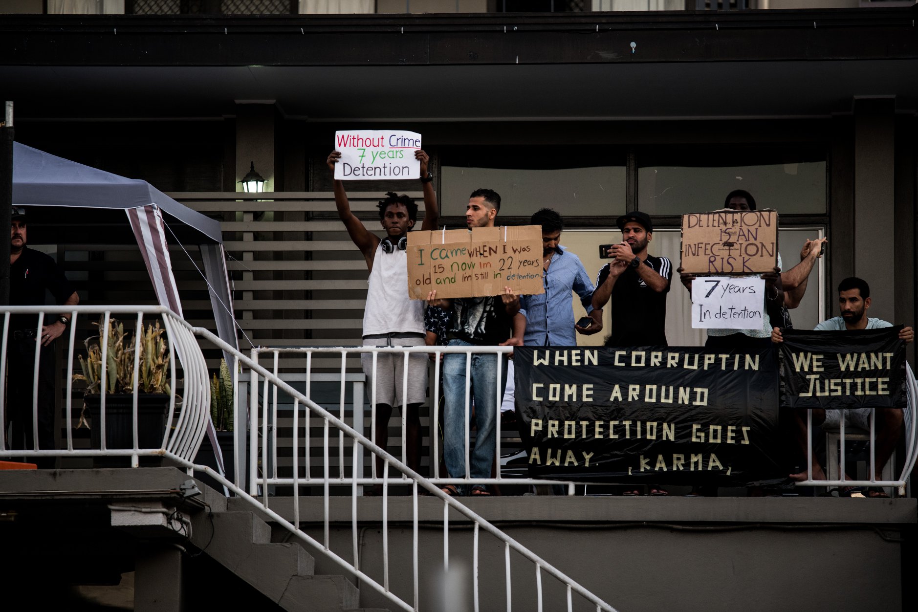 Refugees detained at Brisbane’s Kangaroo Point Central Hotel