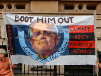 Scott Morrison is a liar sign