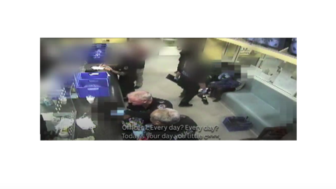 Officer assault boy