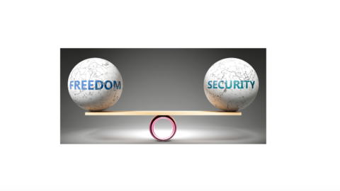 Balance of freedom and security