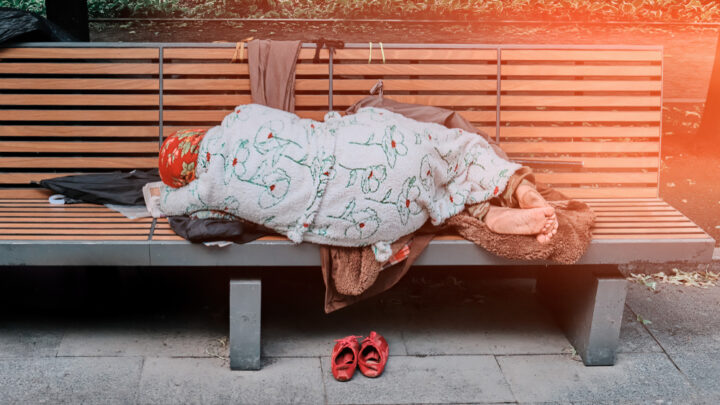 Homeless Woman