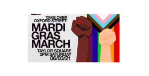 Mardi Gras March logo