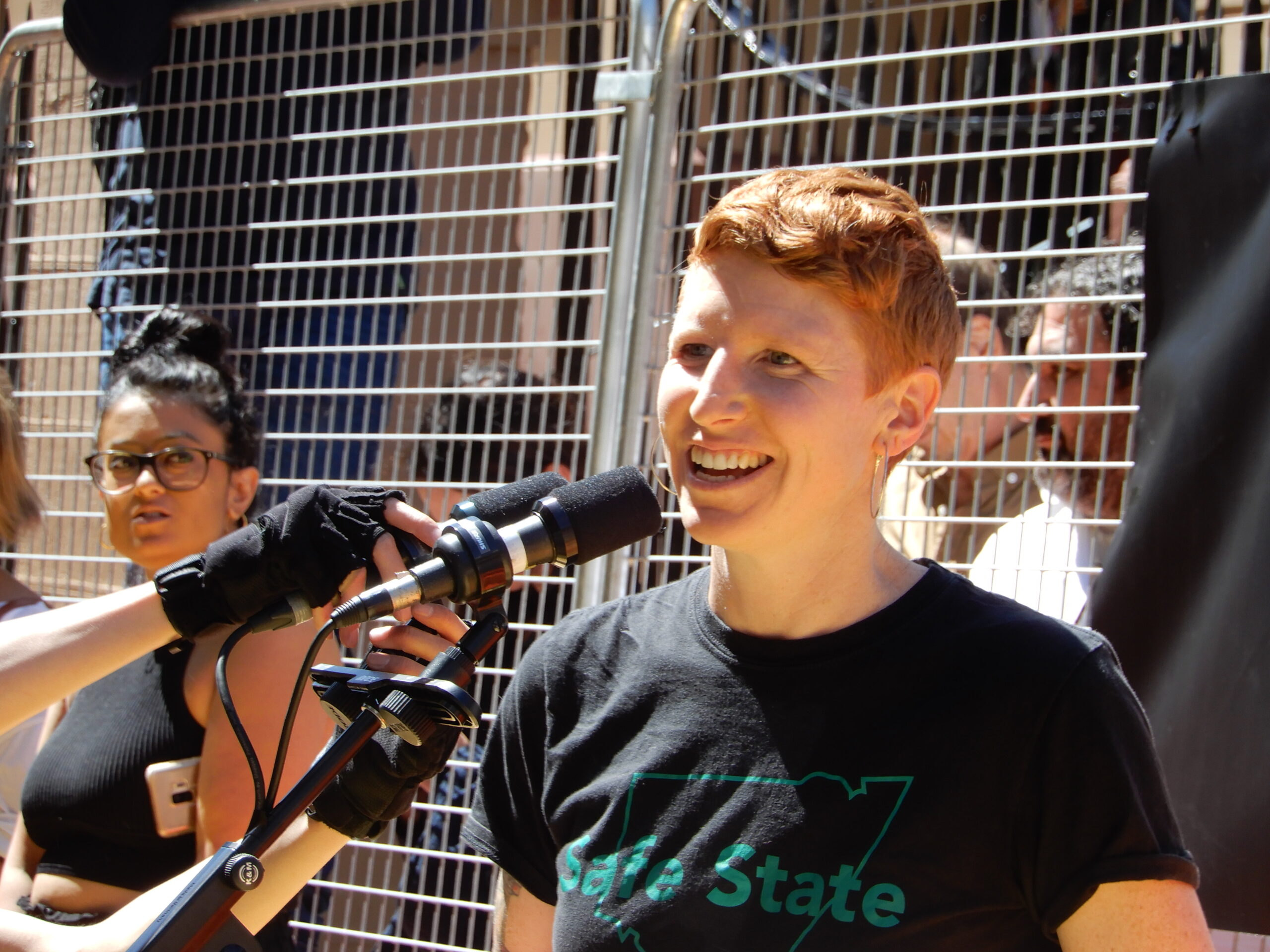DVNSW’s Renata Field addresses the March for Justice rally 15 March 2021