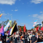 Defiant Mardi Gras Street Protest Stoplights Ongoing Police Injustice