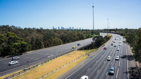 Freeway in Melbourne