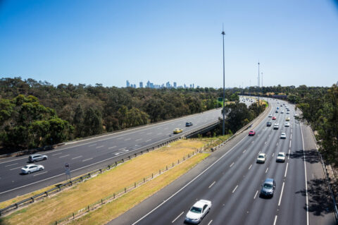 Freeway in Melbourne