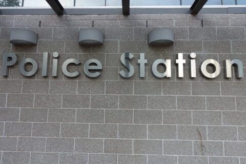 Police Station sign