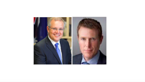 Scott Morrison and Christian Porter