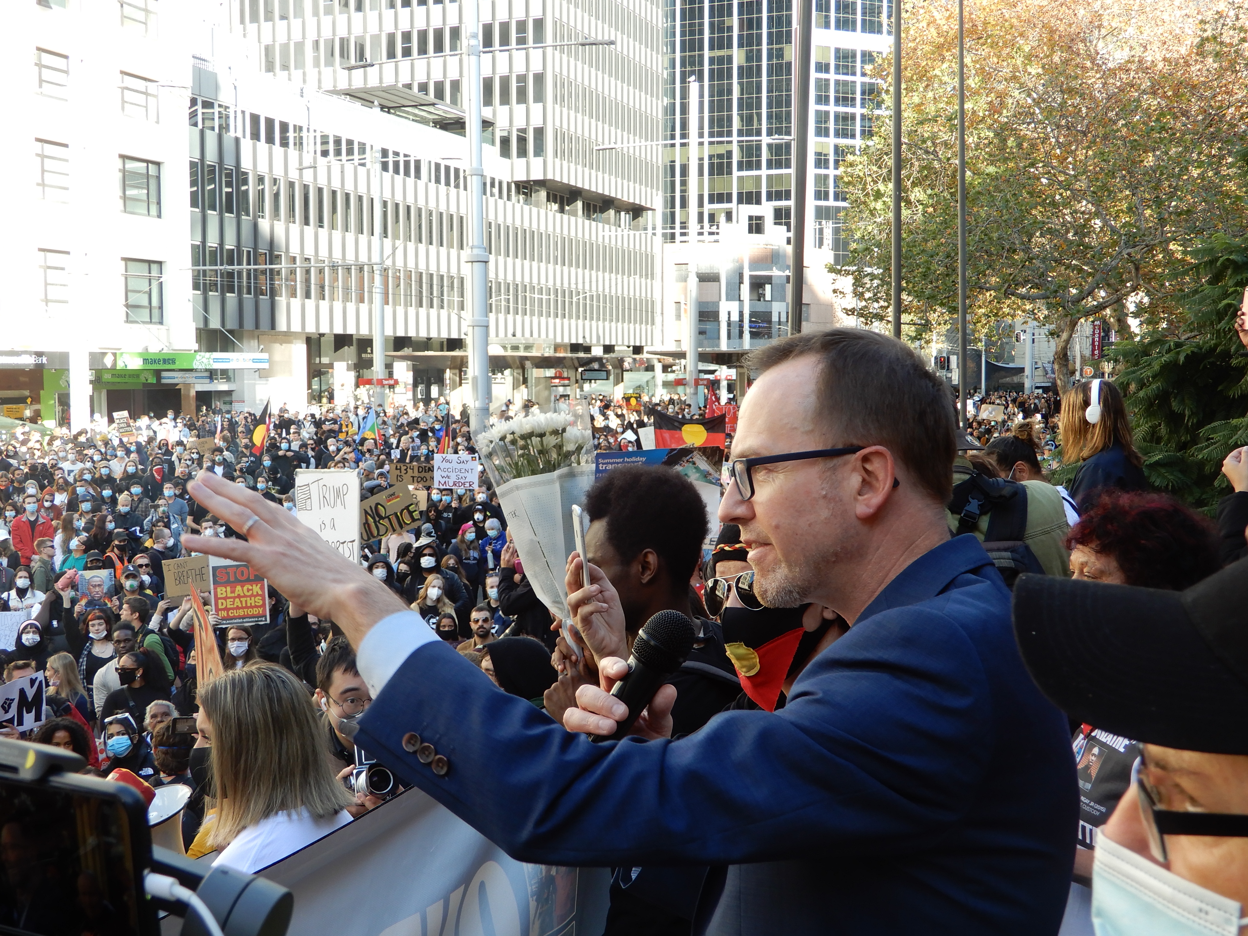 NSW Greens MLC David Shoebridge