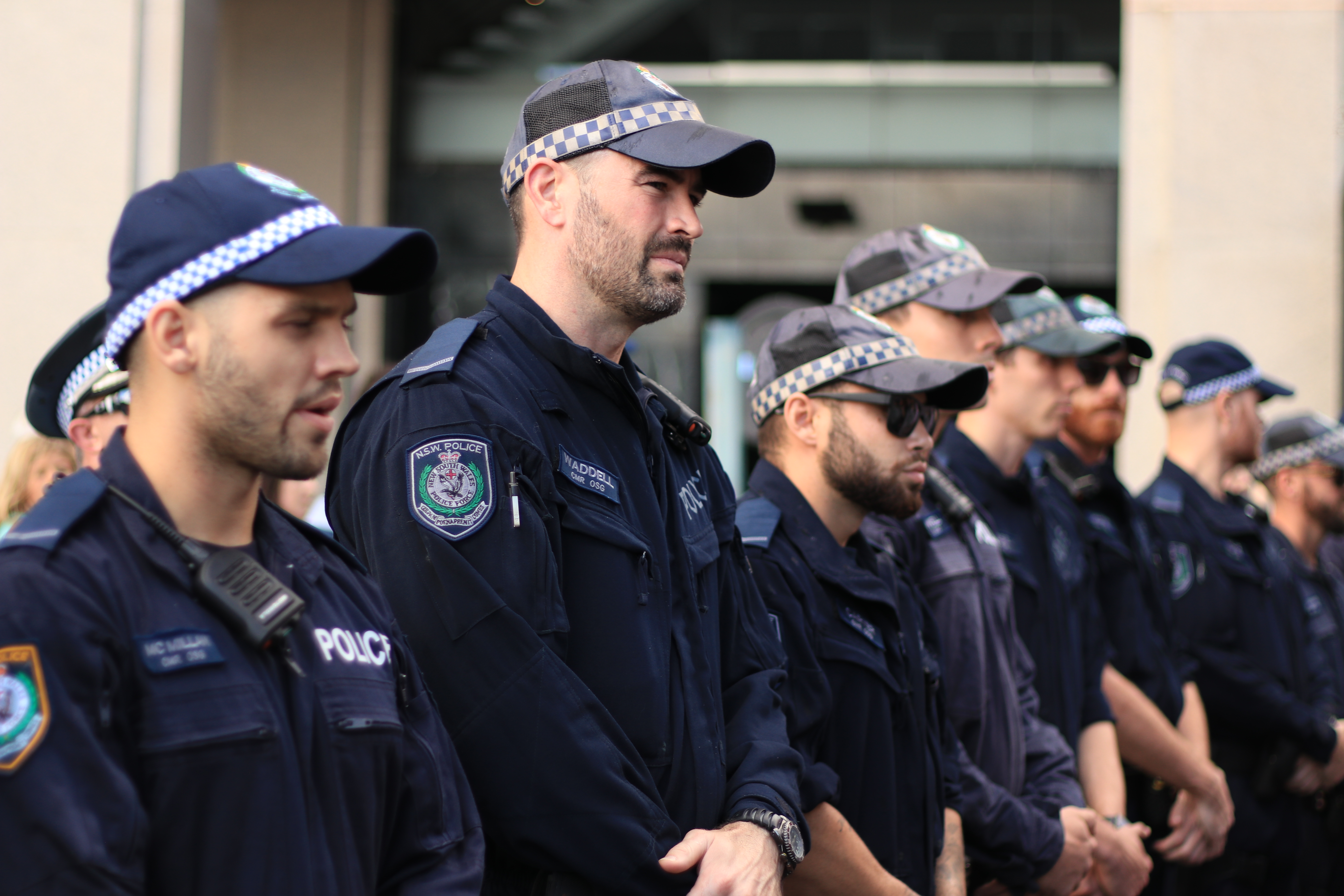 NSW Police line