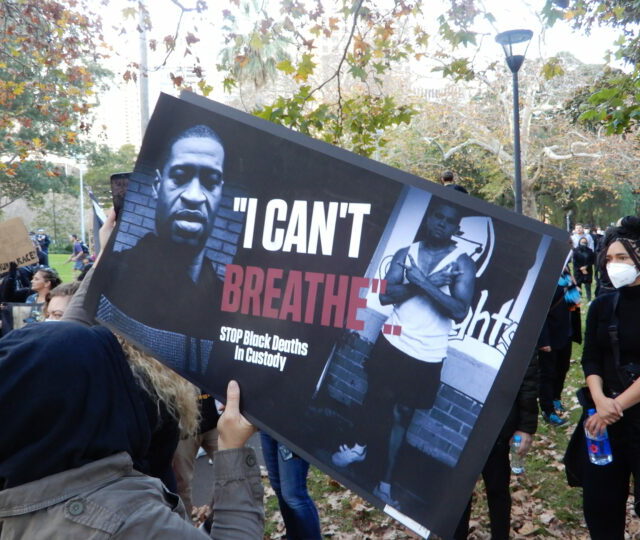 I can't breathe poster