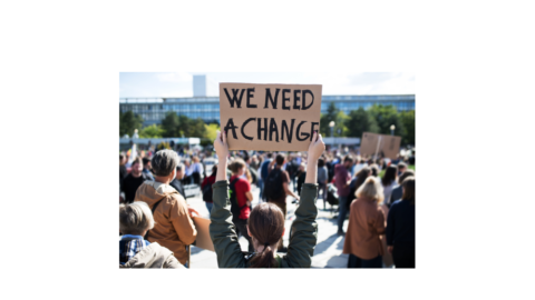 Protest placard