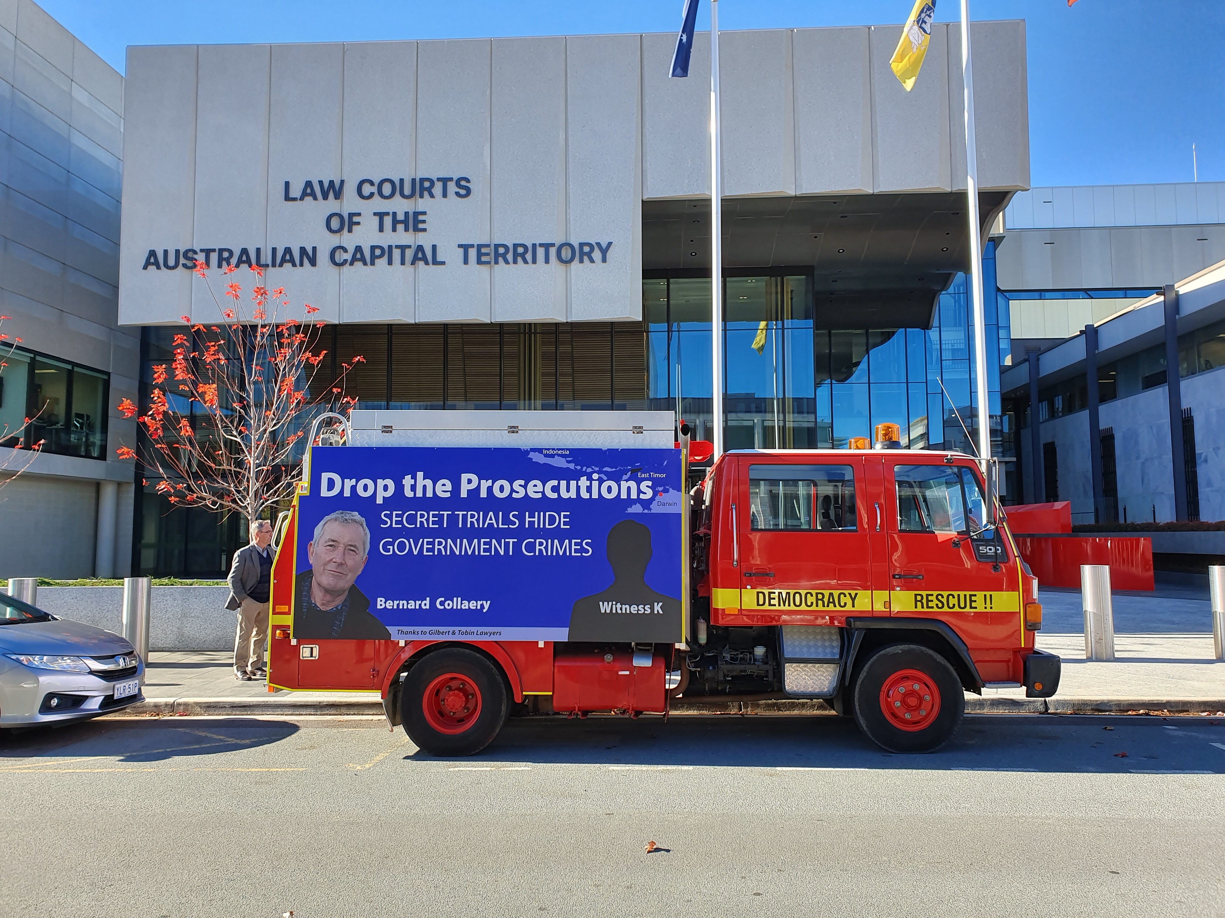 Drop prosecutions truck