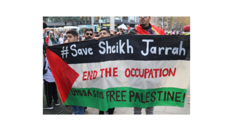 Palestinian protest