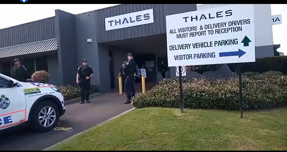 Queensland police deployed to Thales office