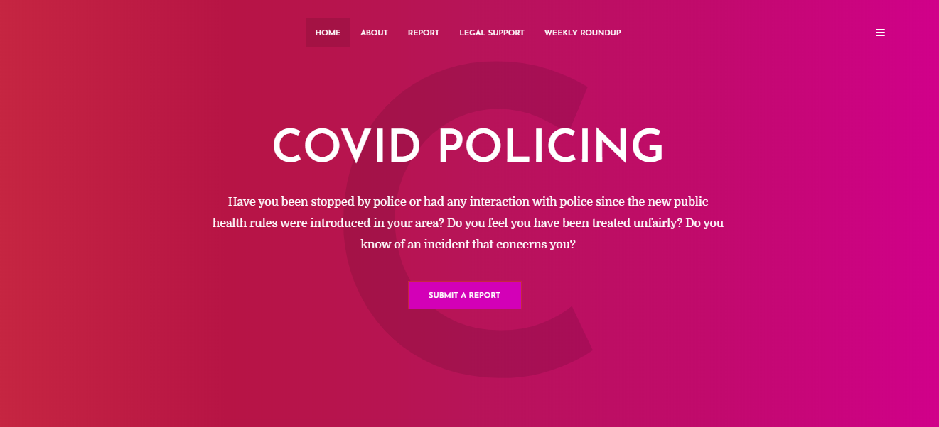Civil society groups in Victoria set up the COVID Policing website in 2020 to monitor police overreach during that state’s lockdown