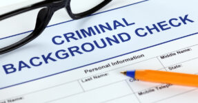 Criminal background check