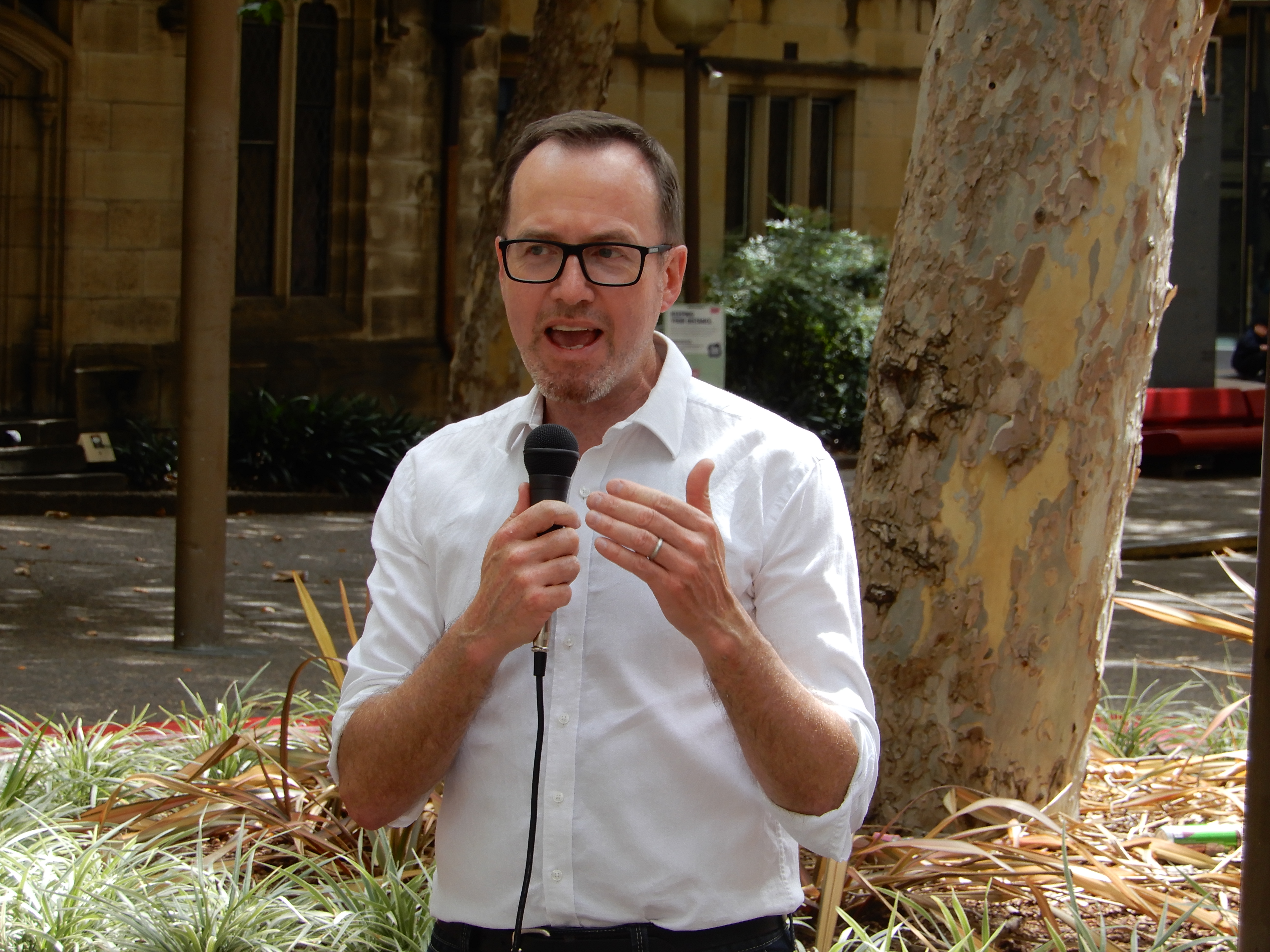 New South Wales Greens MLC David Shoebridge