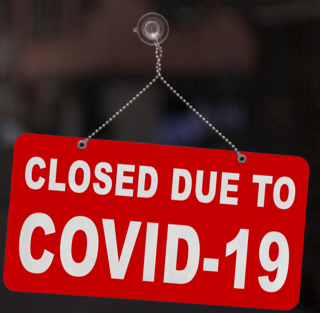shop closed covid