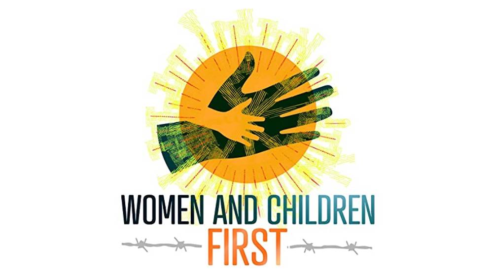 The Women and Children First podcast is available on Apple Podcasts, Spotify, and Amazon Music