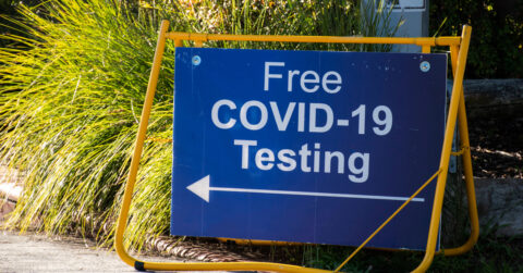 COVID testing clinic