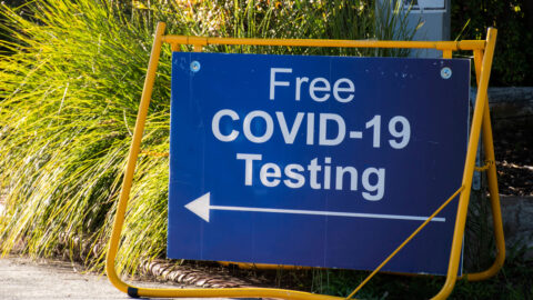 COVID testing clinic