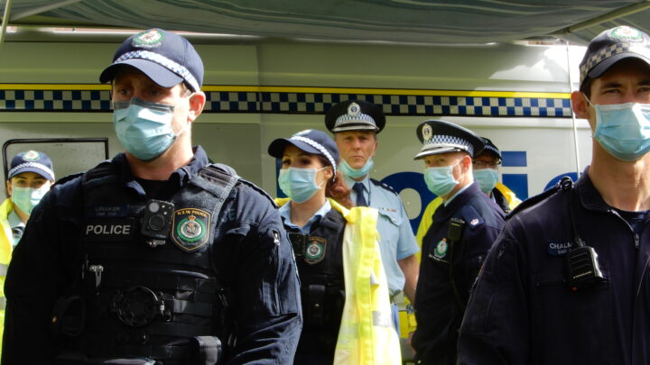 Police masks