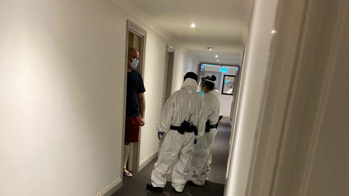 Detaining refugees for COVID