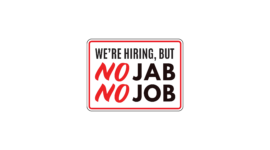 No jab no job