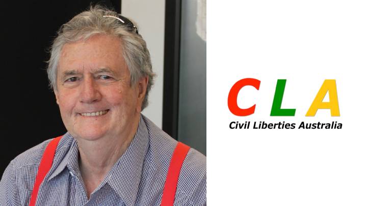 Civil Liberties Australia president Bill Rowlings