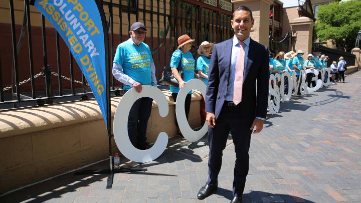 Independent MP for Sydney Alex Greenwich introduced the Voluntary Assisted Dying Bill 2021