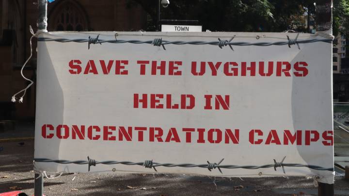 Uyghurs Genocide poster