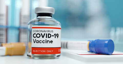 COVID 19 vaccine vial