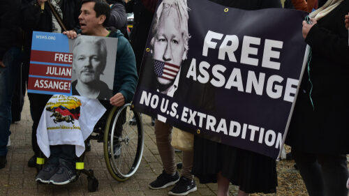 Julian Assange freedom posters