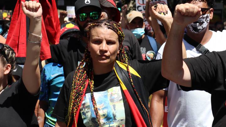 Gumbaynggirr Dunghutti Bundjalung activist Lizzie Jarrett