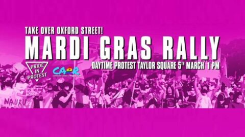 Mardi Gras rally