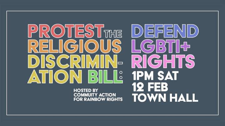 Protest discrimination bill