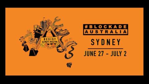 Blockade Australia poster