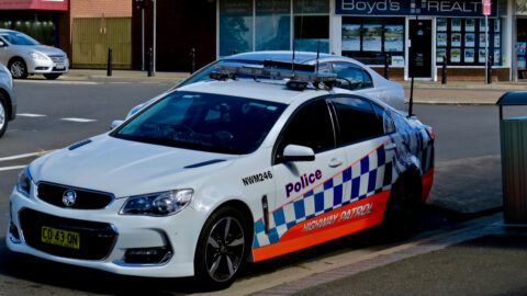 NSW Police car