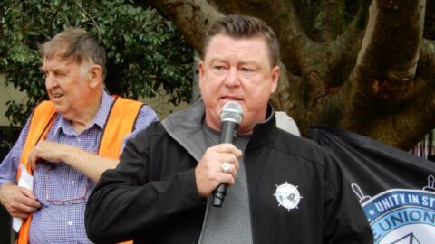 MUA Sydney branch secretary Paul Keating