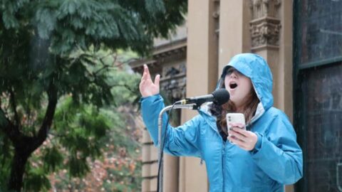  USYD SRC education officer Lia Perkins calls for free, safe and accessible abortion for all