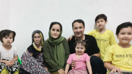 Hazara Refugee Family