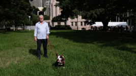 McBride and his dog