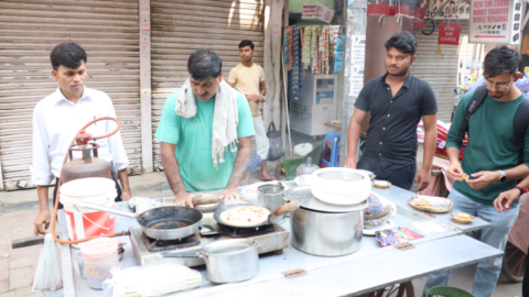 Breakfast on the Main Bazaar
