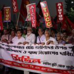 Indian Trade Unions Protest in Kolkata Over Teachers Recruitment Scam: In Photos