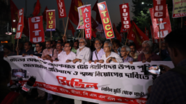 Indian Trade Unions Protest
