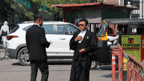 You can spot a lawyer a mile away in India