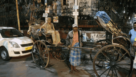 The debate around how to phase out tana rickshaws in a manner that would also provide a solution for the drivers’ in terms of their livelihoods is still being considered by the Kolkata Municipality